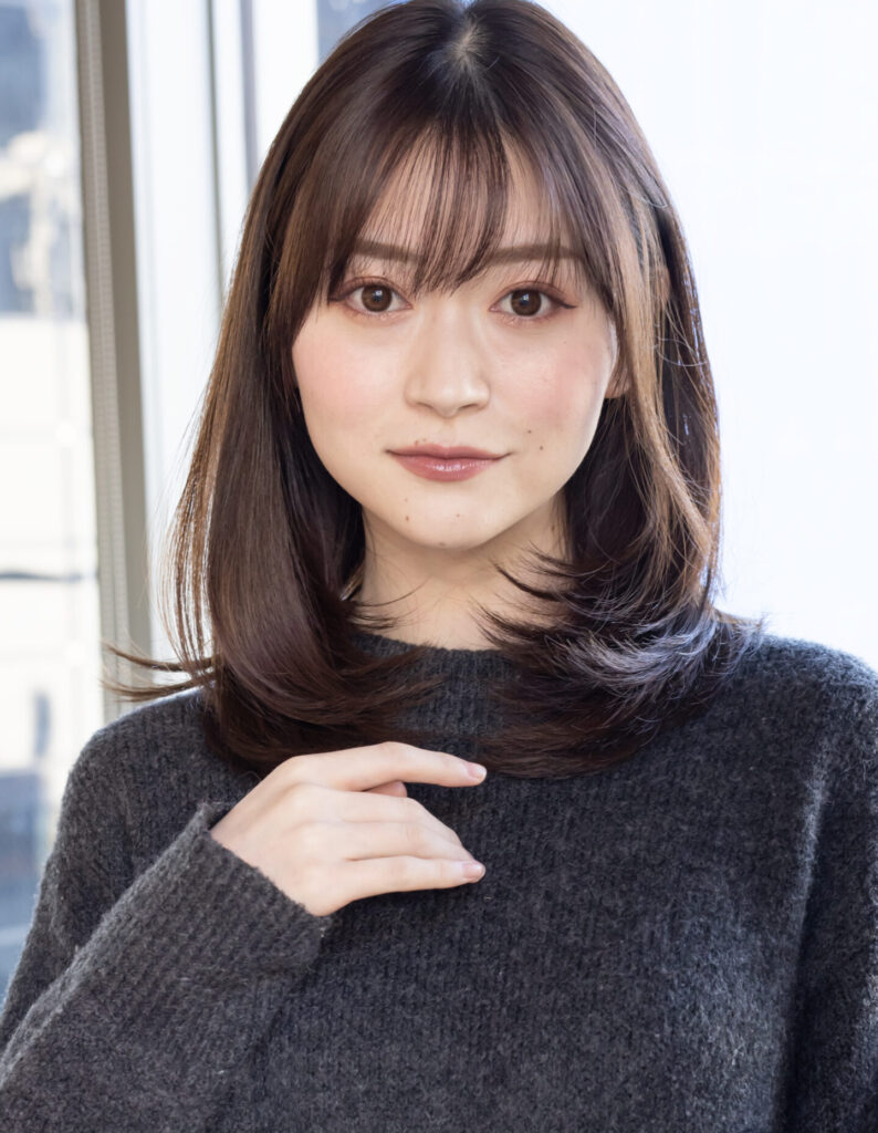 大人可愛いくびれヘア×ワンカール