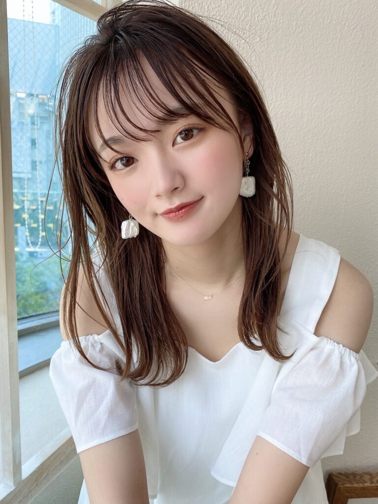 大人かわいいゆるっとミディアム