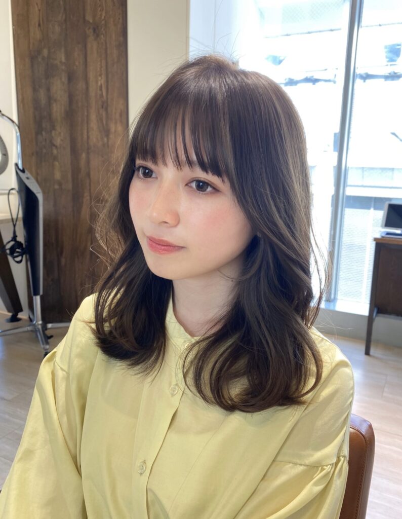 ふわっと可愛いミディアムヘア☆