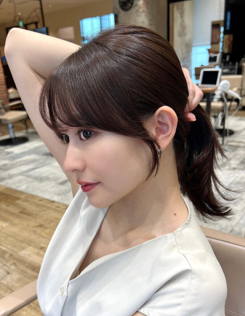 大人かわいい/ 小顔お顔周りカット