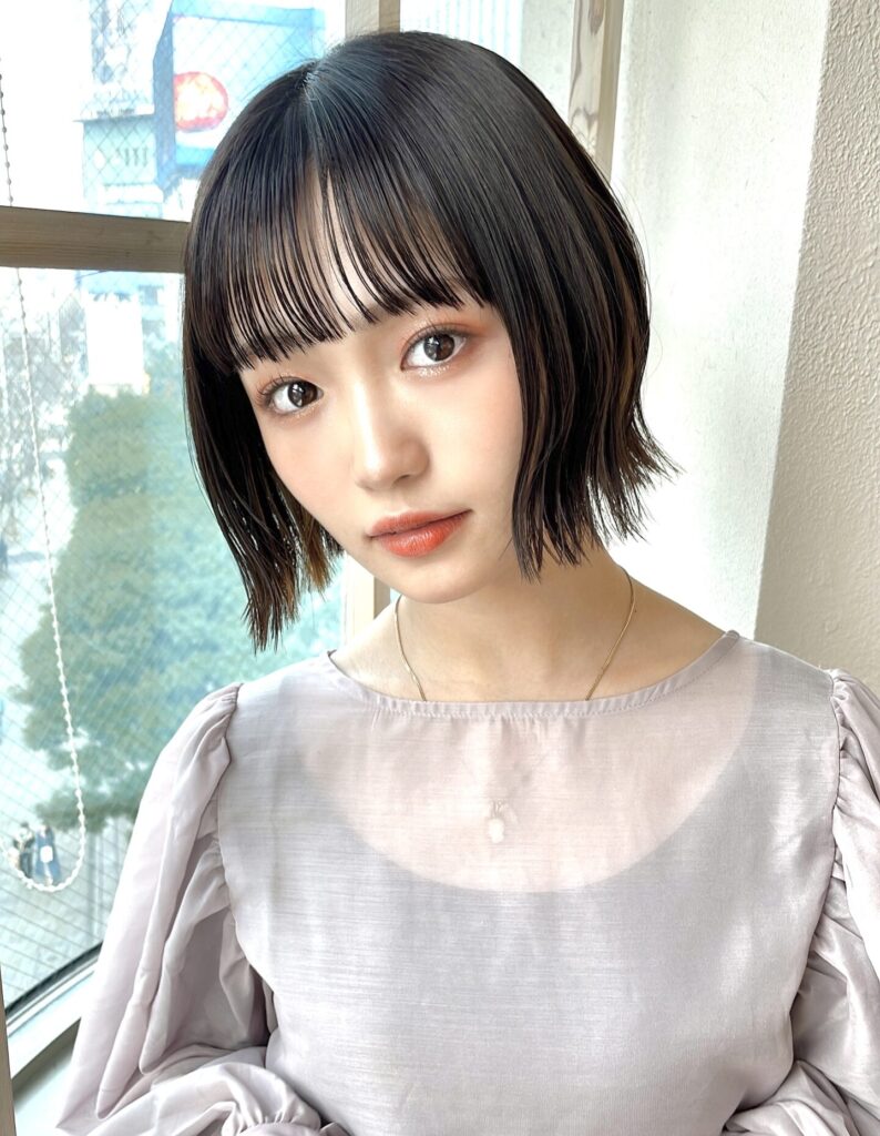 大人可愛い小顔外ハネボブ×ナチュラルボブ×ミニボブ20代30代