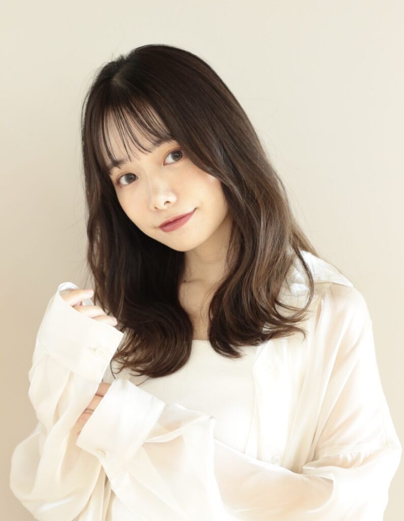 ふわっと大人可愛いミディアム
