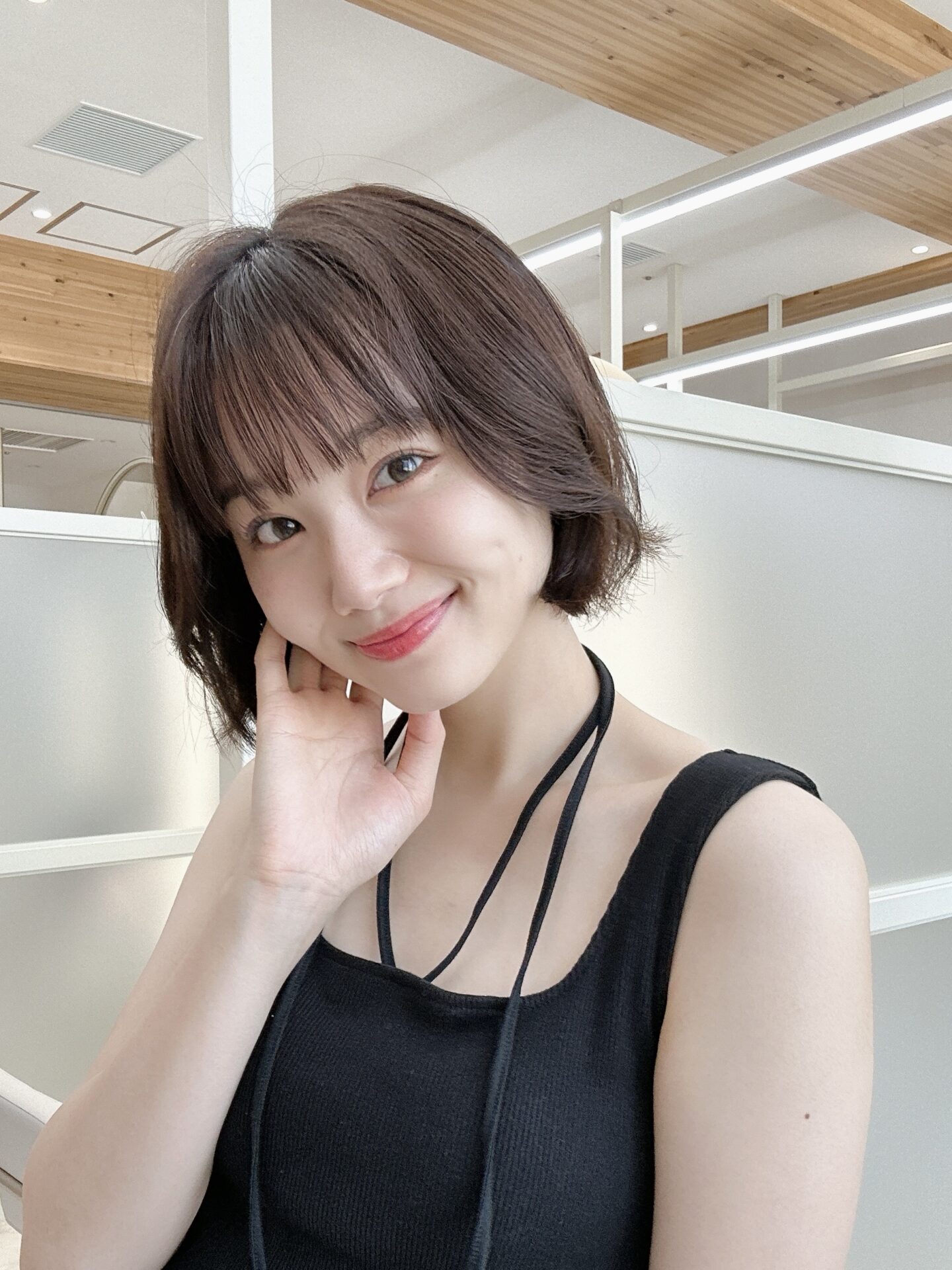 暗髪王道ボブ☆