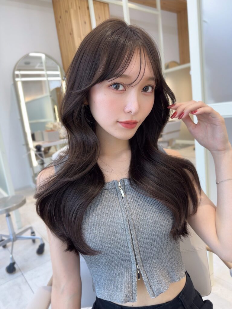 こだわり抜いた顔まわり　動きの出るレイヤー質感調整カット