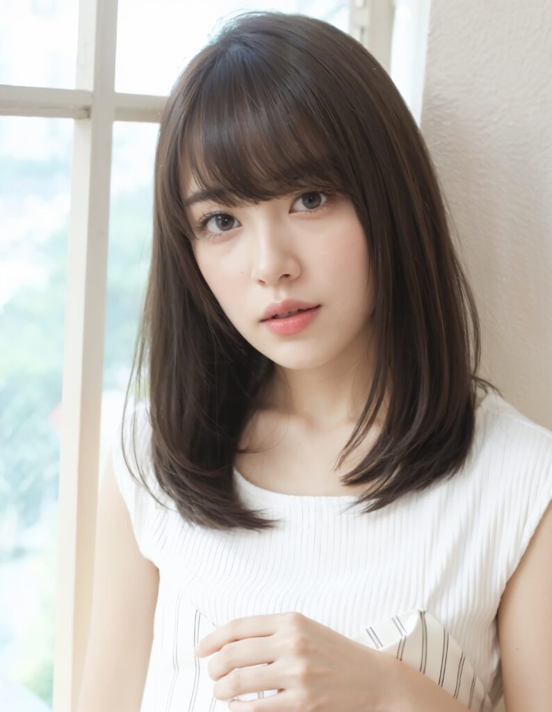 内巻きワンカールレイヤーカット