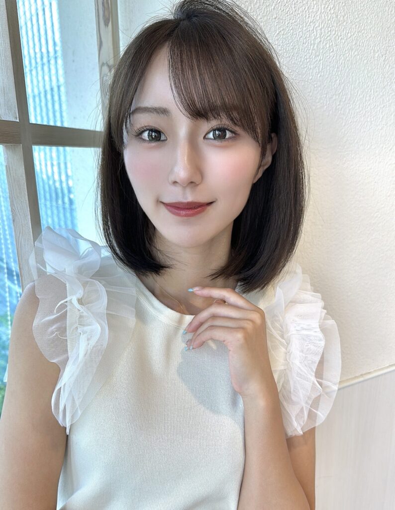 イメチェン大人可愛い小顔前下がりボブ×結べるボブ20代30代40代
