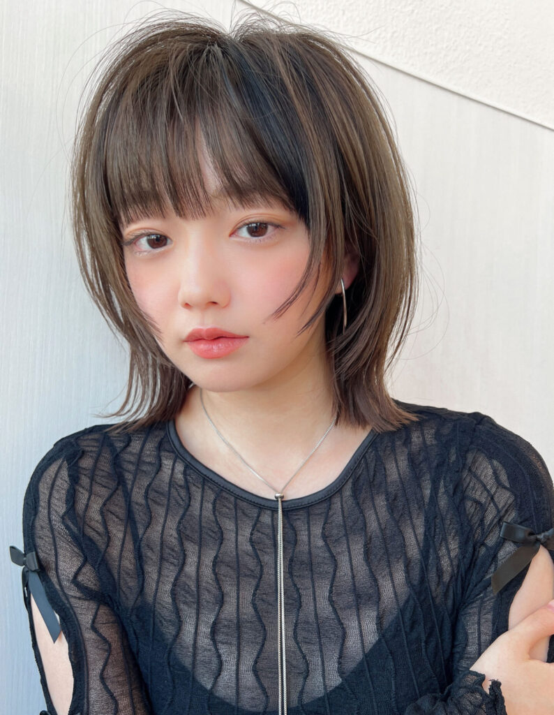 大人可愛いウルフボブレイヤー20代30代