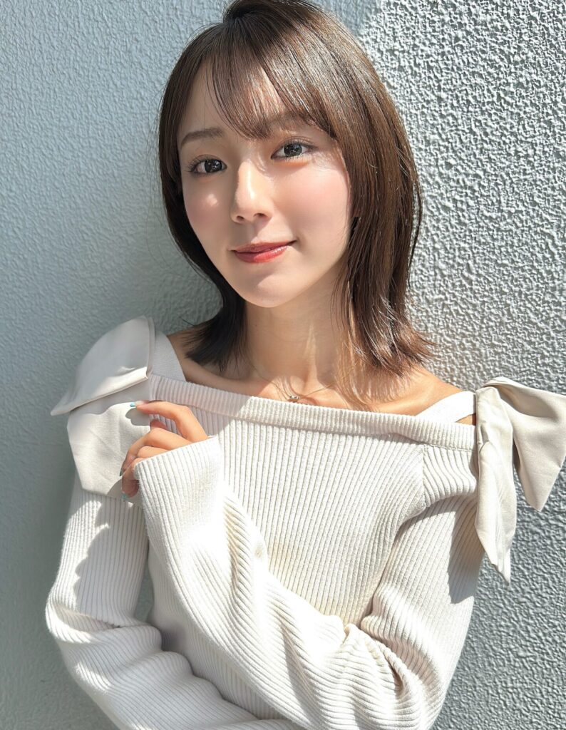 イメチェン大人可愛い小顔前下がりボブ×結べるボブ20代30代40代