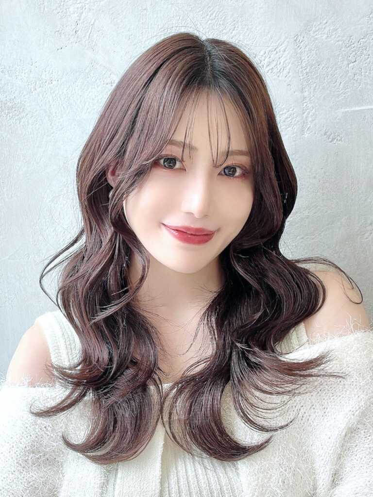🤍20代30代40代大人かわいいロングヘア ウェーブ🤍