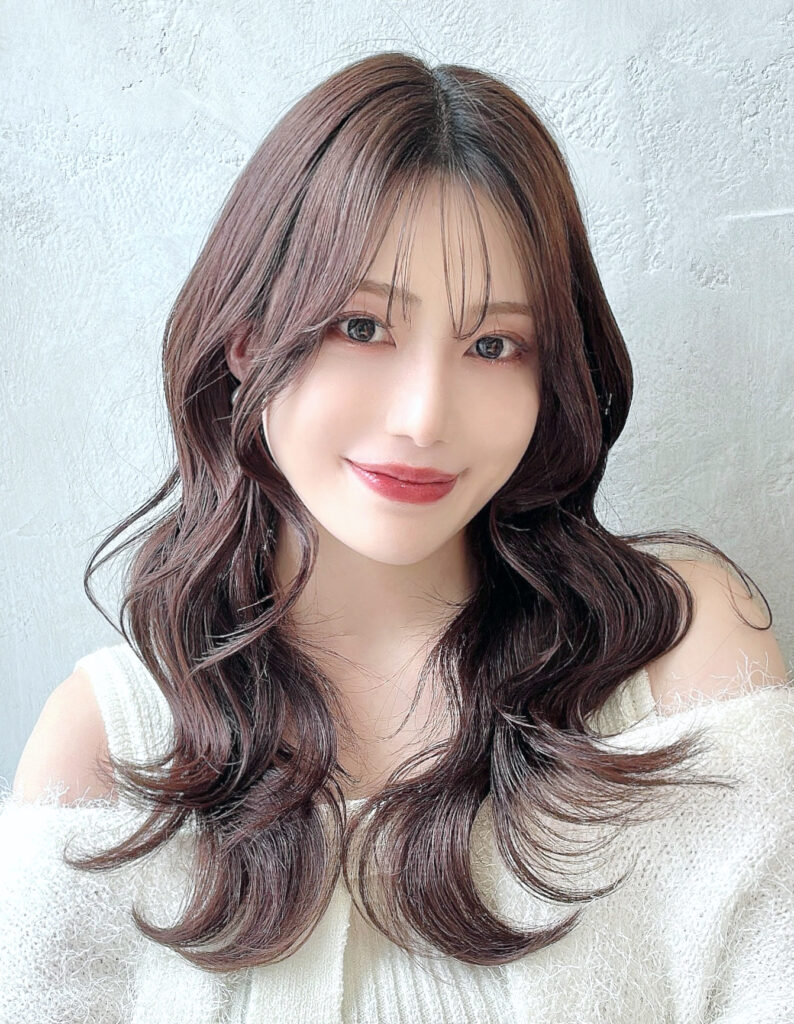 🤍20代30代40代大人かわいいロングヘア ウェーブ🤍