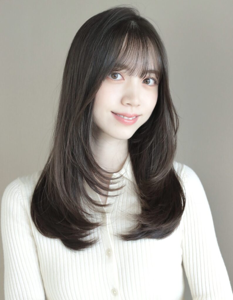 ワンカールだけで可愛いレイヤーカット✂︎