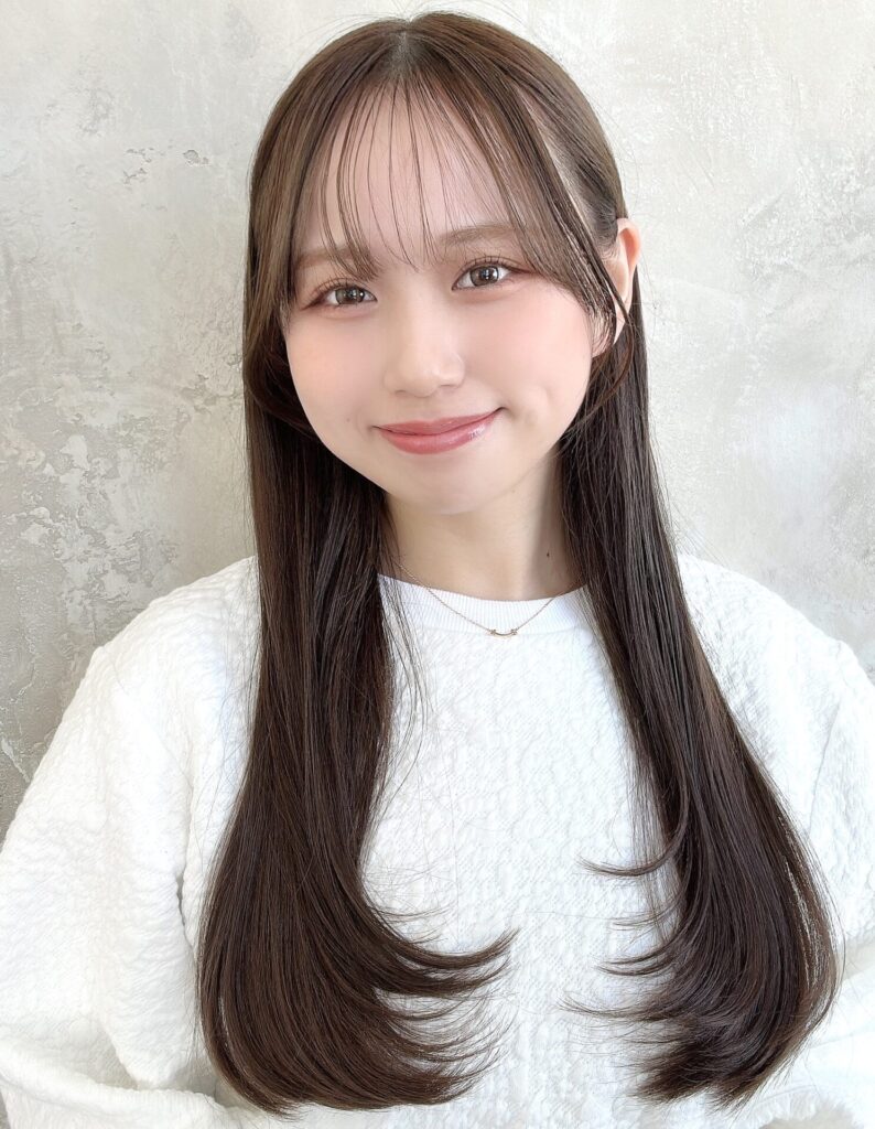 🤍20代30代40代大人かわいいロングヘア レイヤースタイル🤍