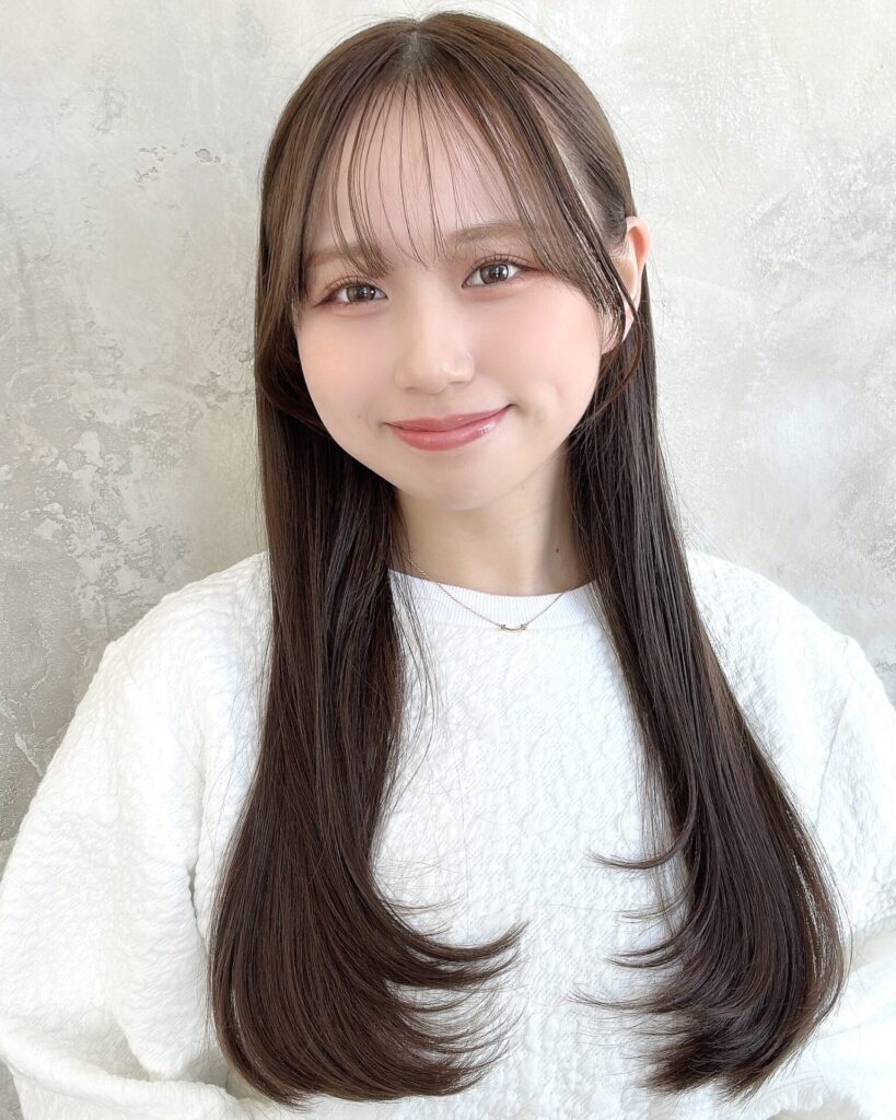 🤍20代30代40代大人かわいいロングヘア レイヤースタイル🤍