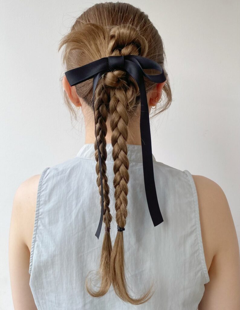 お呼ばれヘアにカチモリスタイルいかがですが？