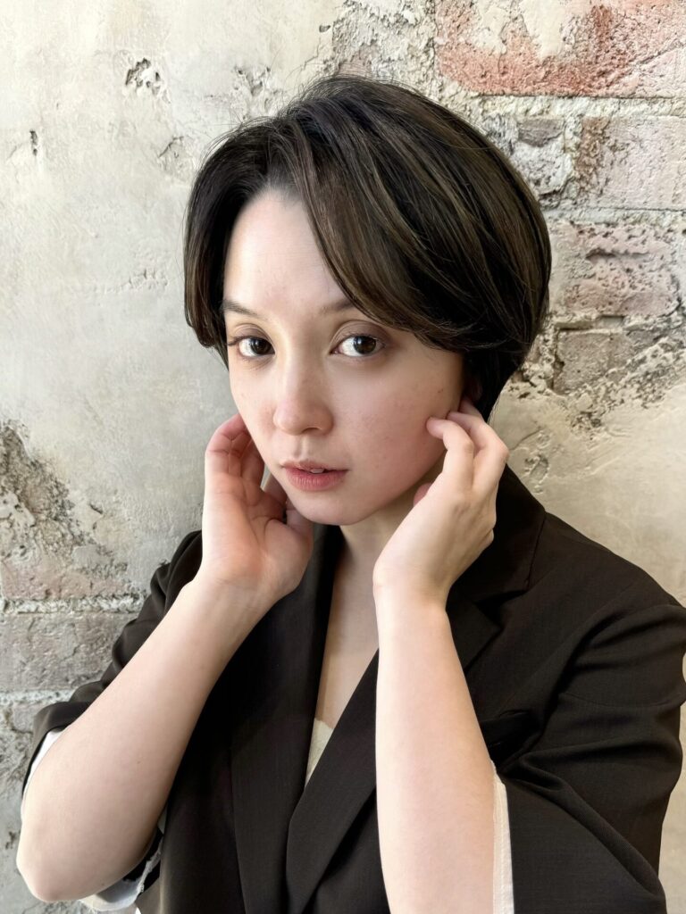 前髪なしクールショート