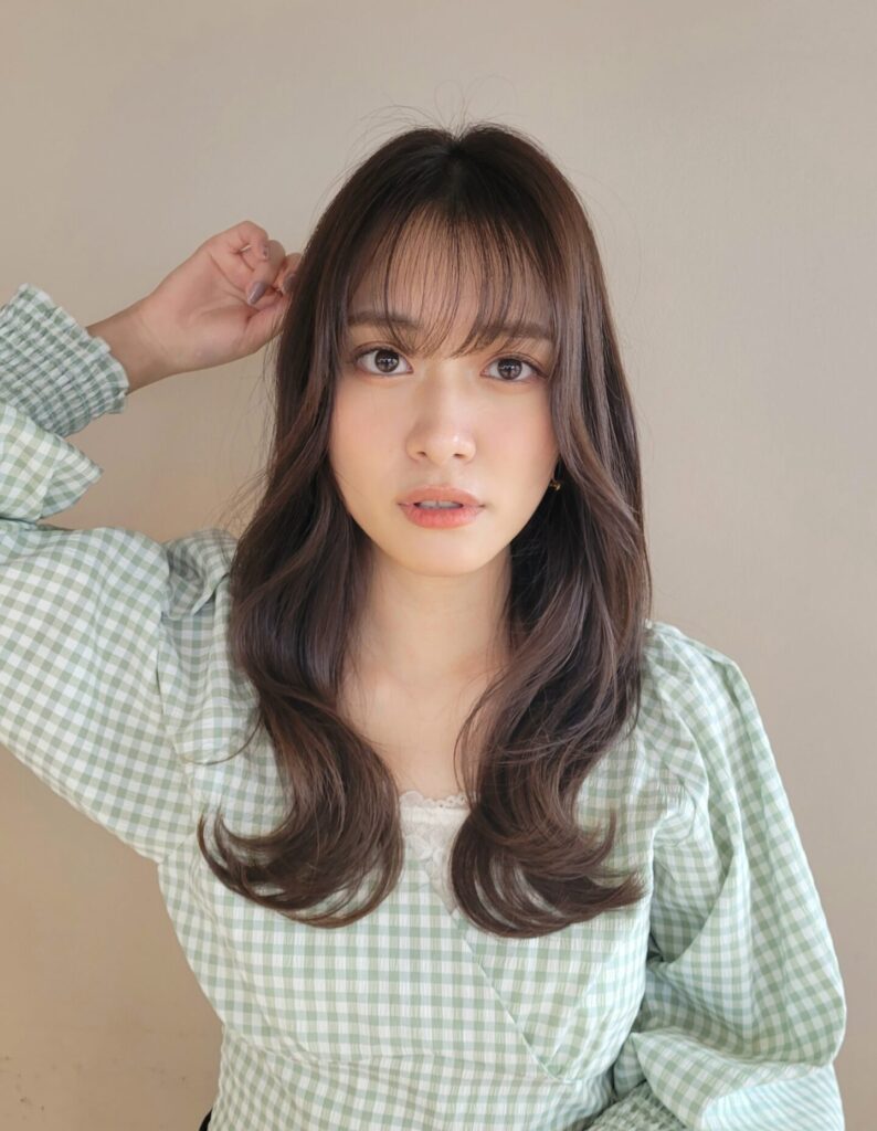 大人女性でもできる韓国ヘア