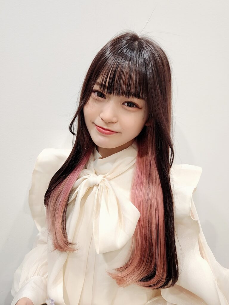 インナーカラー×上品レイヤー