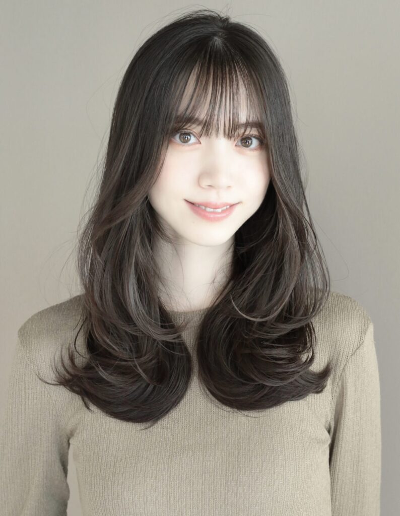 ふんわりワンカールで決まるひし形レイヤー✂︎
