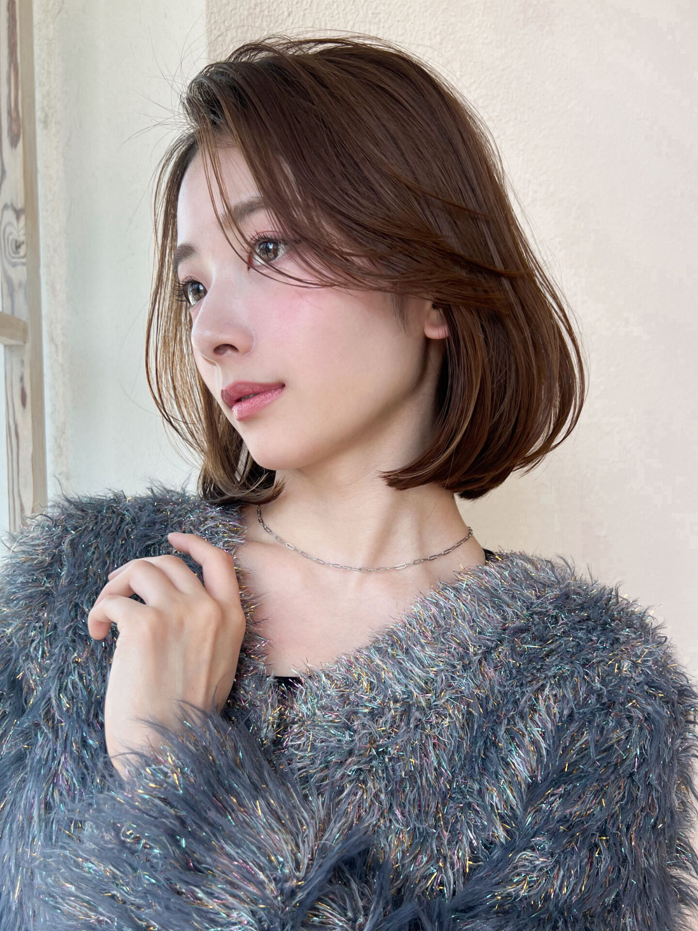 大人可愛い内巻きボブ｜丸みフォルムで小顔に見える人気ヘアスタイル